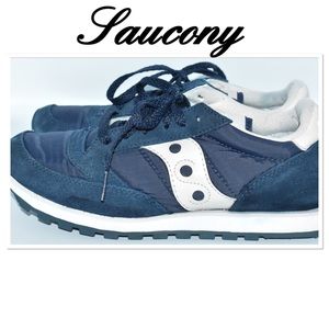 Saucony Jazz Low Pro Blue Running Sneakers (5.5)